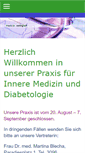 Mobile Screenshot of praxis-mellinghoff.de